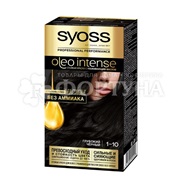 Краска для волос Syoss Oleo Intense 1-10 Глубокий черный