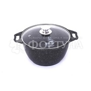 Кастрюля Kukmara 4 л со стеклянной крышкой