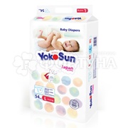 Подгузники Yokosun 54 шт L (9-13кг)