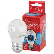 Лампа Эра Эко светодиодная LED P 45 8Вт 4000К Е27