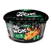 Лапша быстрого приготовления BIGBON 85 г ВОК курица в соусе терияки в чашке