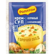 Крем-суп Роллтон 21 г куриный с сухариками