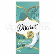 Прокладки Discreet 20 шт Water Lily Single ежедневные