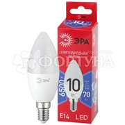 Лампа Эра Эко LED B35 10В Е14 R светодиодная