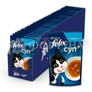 Корм для животных Felix 48 г Суп с треской