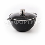 Казан 5 л Гранит black для плова