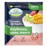 Каша быстрого приготовления Гудвилл 40 г овсяная клубника, киви, манго