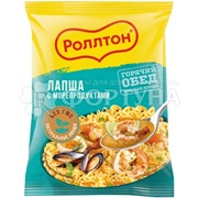 Вермишель быстрого приготовления Роллтон 85 г Яичная с морепродуктами