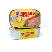 Консервы рыбные 5Морей 120 г Печень трески натуральная
