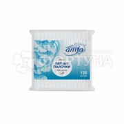 Ватные палочки AMFA 100 шт пакет
