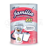 Полотенца бумажные Familia 1 шт XXL 2х-слойные