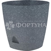 Горшок для цветов 1,35 л Амстердам цвет Темный камень