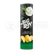 Чипсы BIGBON 130 г Сметана и зеленый лук