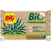 Губка для посуды BIG CITY 2 шт BIO АГАВА