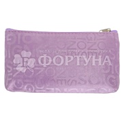 Косметичка Shinewell розовая/сиреневая размер 19*11см