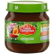 Пюре для детского питания Сады Придонья 80 г из чернослива