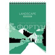 Блокнот Landscape на гребне А5 80листов