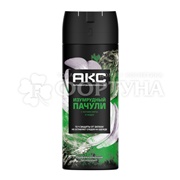 Дезодорант аэрозольный АКС 150 мл Изумрудный пачули Парфюмированный MEN