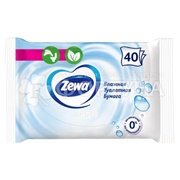 Туалетная бумага Zewa 40 шт Pure влажная