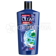 Шампунь Clear Men 650 мл Ледяная Свежесть с Ментолом