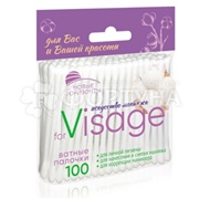 Ватные палочки Новые горизонты 100 шт пакет for Visage