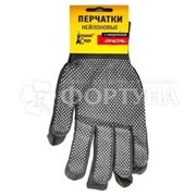 Перчатки 1 пара Практик нейлоновые с микроточкой