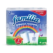 Полотенца бумажные Familia 3 шт Радуга 2х-слойные