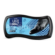 Губка для обуви Unimax для гладкой кожи черная