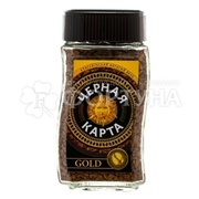 Кофе Черная Карта 95 г Gold ст/б