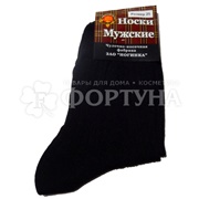 Носки Ногинка 1 пара С30 черные размер 25 мужские