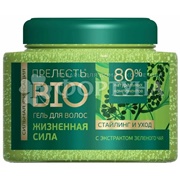 Гель для укладки волос Прелесть Bio 250 мл Зеленый чай