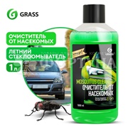 Концентрат GRASS 1000 мл летнего стеклоомывателя ''Mosquitos Cleaner''