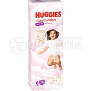 Трусики Huggies 38 шт 6 (15-25кг) для девочек