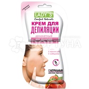 Крем для депиляции Lady's Comfort Naturals  2*5 мл для удаления волос на лице