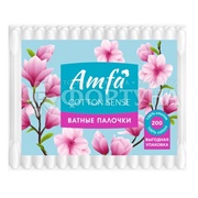Ватные палочки AMFA 200 шт в пакете