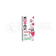 Прокладки Kotex 16 шт Young для девочек ежедневные