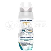Краска для обуви Дивидик 62 мл белая для спортивной обуви