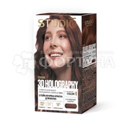 Краска для волос Studio 3D 6.47 Медный каштан