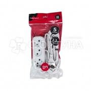 Удлинитель Fibonacci 5 м 3 гнезда 10А без заземления