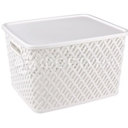 Корзина Альтернатива для хранения Плетенка 350*290*225 коричневая