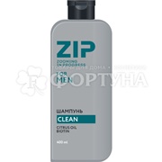 Шампунь ZIP 400 мл Clean MEN