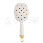 Расческа Solomeya Croks с отверстиями для джиббитсов Белая