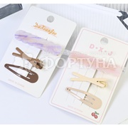 Заколка Farres для волос 3 шт Ассорти