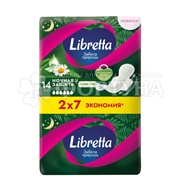 Прокладки Libretta 14 шт Заботы природы Ночные критические