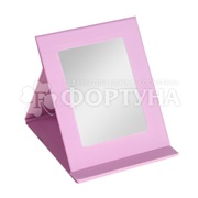 Зеркало ЮНИLOOK настольное, трансформер, картон, 13,5x17,2см, 12 цветов в ассортименте