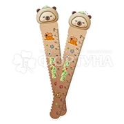 Линейка Centrum 12 см Капибара пласт.