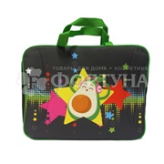 Папка-сумка с ручкой Авакадо-диско формат А4