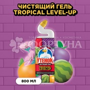 Чистящее средство Туалетный утенок 800 мл Фруктовый