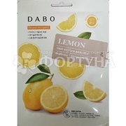 Маска для лица DABO 23 г Тканевая с экстрактом лимона