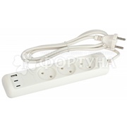 Удлинитель Эра 1,5 м U-3-USB 3 гнезда без заземления
